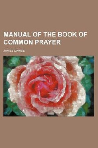 Cover of Manual of the Book of Common Prayer