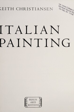 Cover of Italian Painting