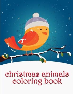 Cover of Christmas Animals Coloring Book