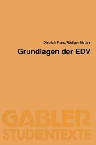 Cover of Grundlagen der EDV