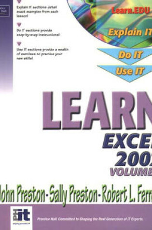 Cover of Learn Excel 2002 Volume II