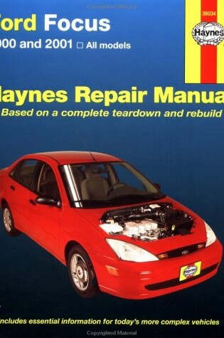 Cover of Haynes Ford Focus 2000 and 2001