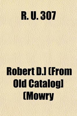 Book cover for R. U. 307