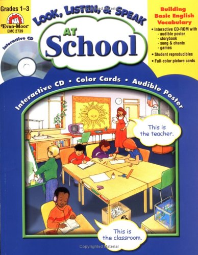 Book cover for At School