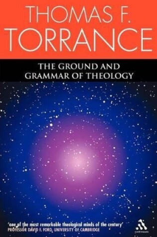Cover of The Ground and Grammar of Theology