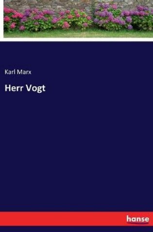 Cover of Herr Vogt