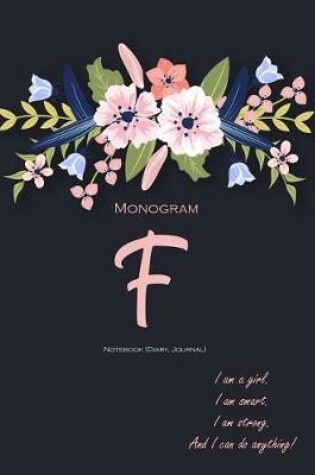 Cover of Monogram 'F' Notebook (Diary, Journal)