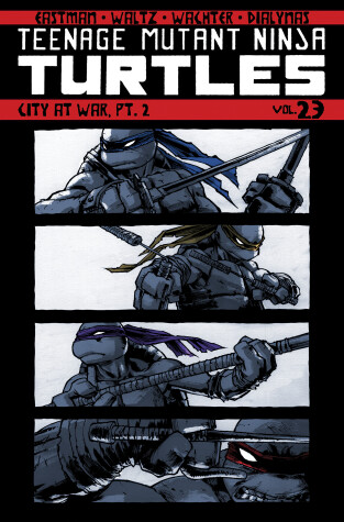Book cover for Teenage Mutant Ninja Turtles Volume 23: City At War, Part 2
