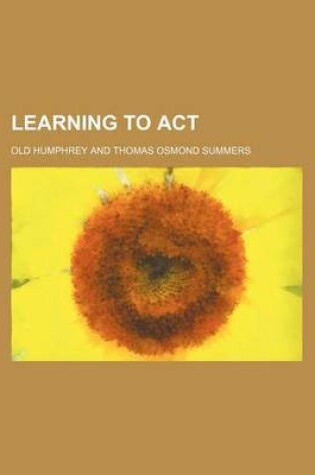 Cover of Learning to ACT