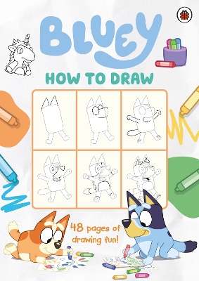 Book cover for Bluey: How to Draw