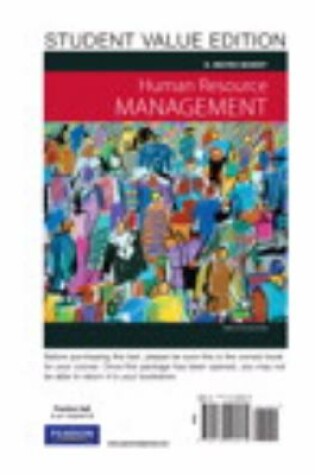 Cover of Human Resource Management, Student Value Edition