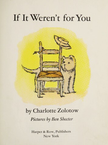 Book cover for If it Werent for You (Lib)Fs