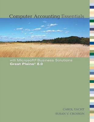 Book cover for Computer Accounting Essentials W/Great Plains 8.0 CD