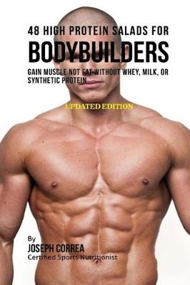 Book cover for 48 High Protein Salads for Bodybuilders