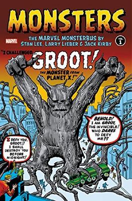 Book cover for Monsters Vol. 1: The Marvel Monsterbus by Stan Lee, Larry Lieber, & Jack Kirby