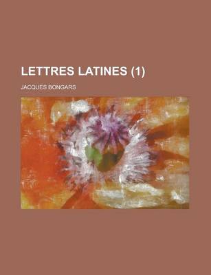 Book cover for Lettres Latines (1 )