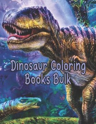 Book cover for Dinosaur Coloring Books Bulk