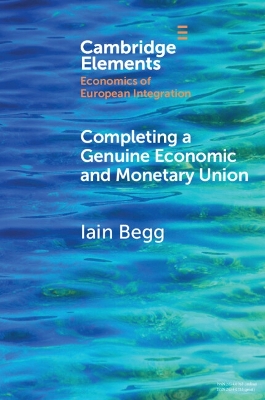 Book cover for Completing a Genuine Economic and Monetary Union