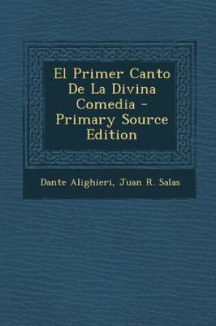 Cover of Primer Canto de La Divina Comedia