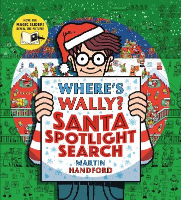 Book cover for Where's Wally? Santa Spotlight Search
