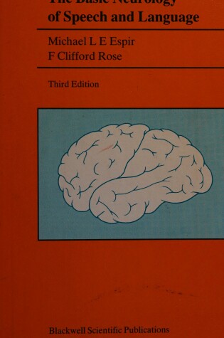 Cover of Basic Neurology of Speech and Language