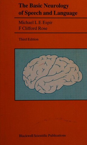 Book cover for Basic Neurology of Speech and Language