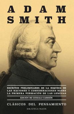 Book cover for Escritos Preliminares de la Riqueza de Las Naciones