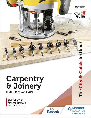Book cover for The City & Guilds Textbook: Carpentry &  Joinery for the Level 1 Diploma (6706)