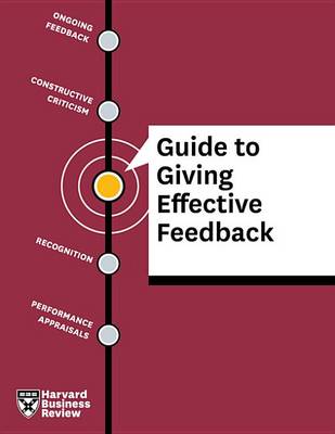 Book cover for HBR Guide to Giving Effective Feedback