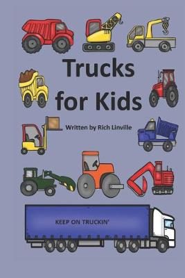 Book cover for Trucks for Kids