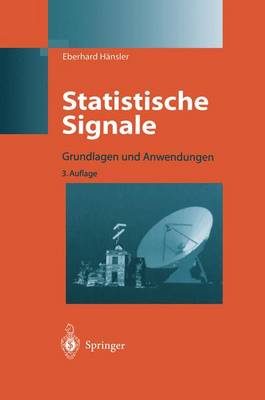 Book cover for Statistische Signale