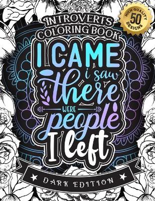 Cover of Introverts Coloring Book