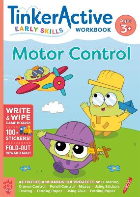 Book cover for TinkerActive Early Skills Motor Control Workbook Ages 3+