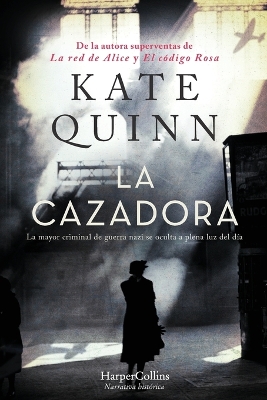 Book cover for La Cazadora