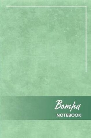 Cover of Bompa Notebook