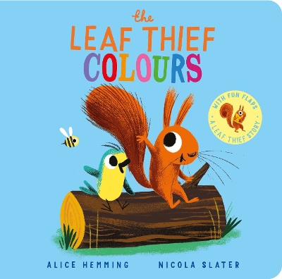 Book cover for The Leaf Thief - Colours (CBB)