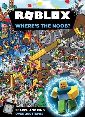 Cover of Roblox Where's the Noob? Search and Find Book