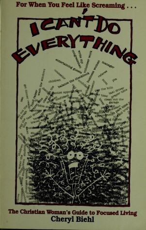 Book cover for I Can't Do Everything