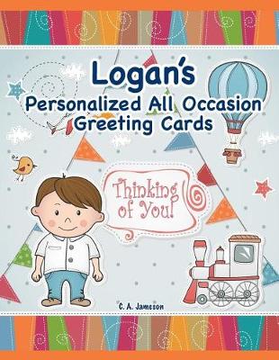 Book cover for Logan's Personalized All Occasion Greeting Cards