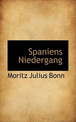 Book cover for Spaniens Niedergang