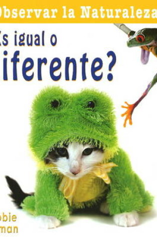 Cover of Es Igual O Diferente?