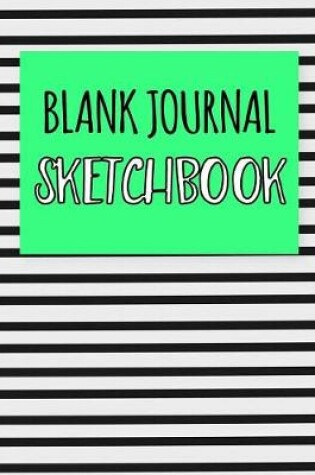 Cover of Blank Journal Sketchbook