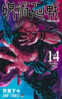 Book cover for Jujutsu Kaisen 14