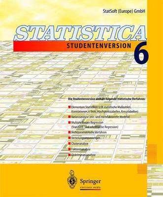 Book cover for Statistica 6 - Studentenversion