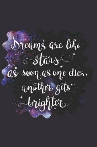 Cover of Dreams Are Like Stars as Soon as One Dies, Another Gets Brighter