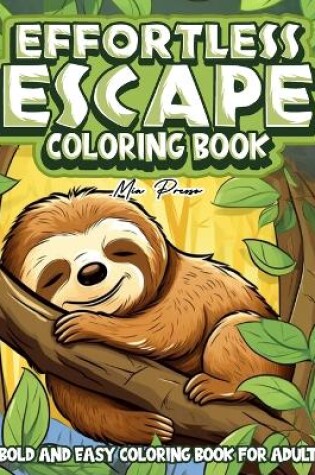 Cover of Bold and Easy Coloring Book for Adult
