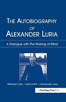 Book cover for The Autobiography of Alexander Luria