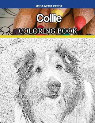 Book cover for Collie Coloring Book