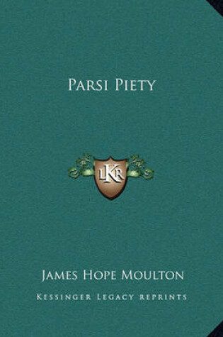 Cover of Parsi Piety