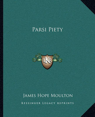 Book cover for Parsi Piety